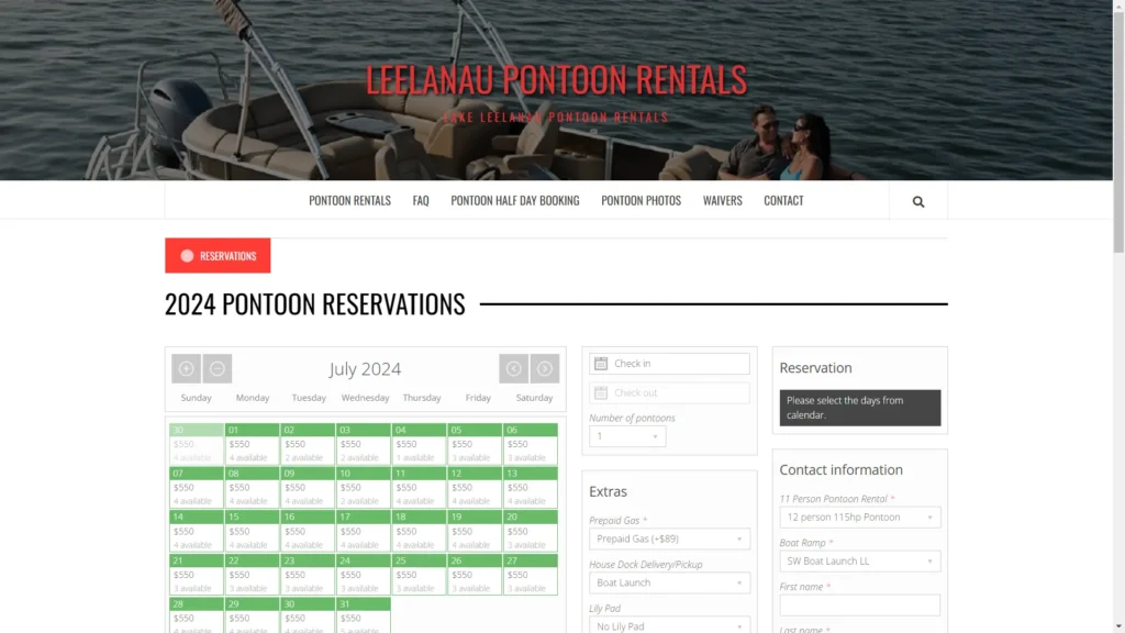 LEELANAU PONTOON RENTALS