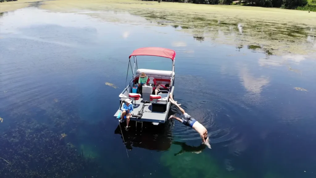 Mini Fishing Pontoon Boat