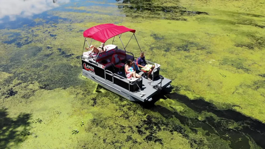 top mini pontoon boat